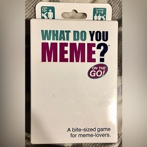 What Do You Meme? (On the Go version) Game